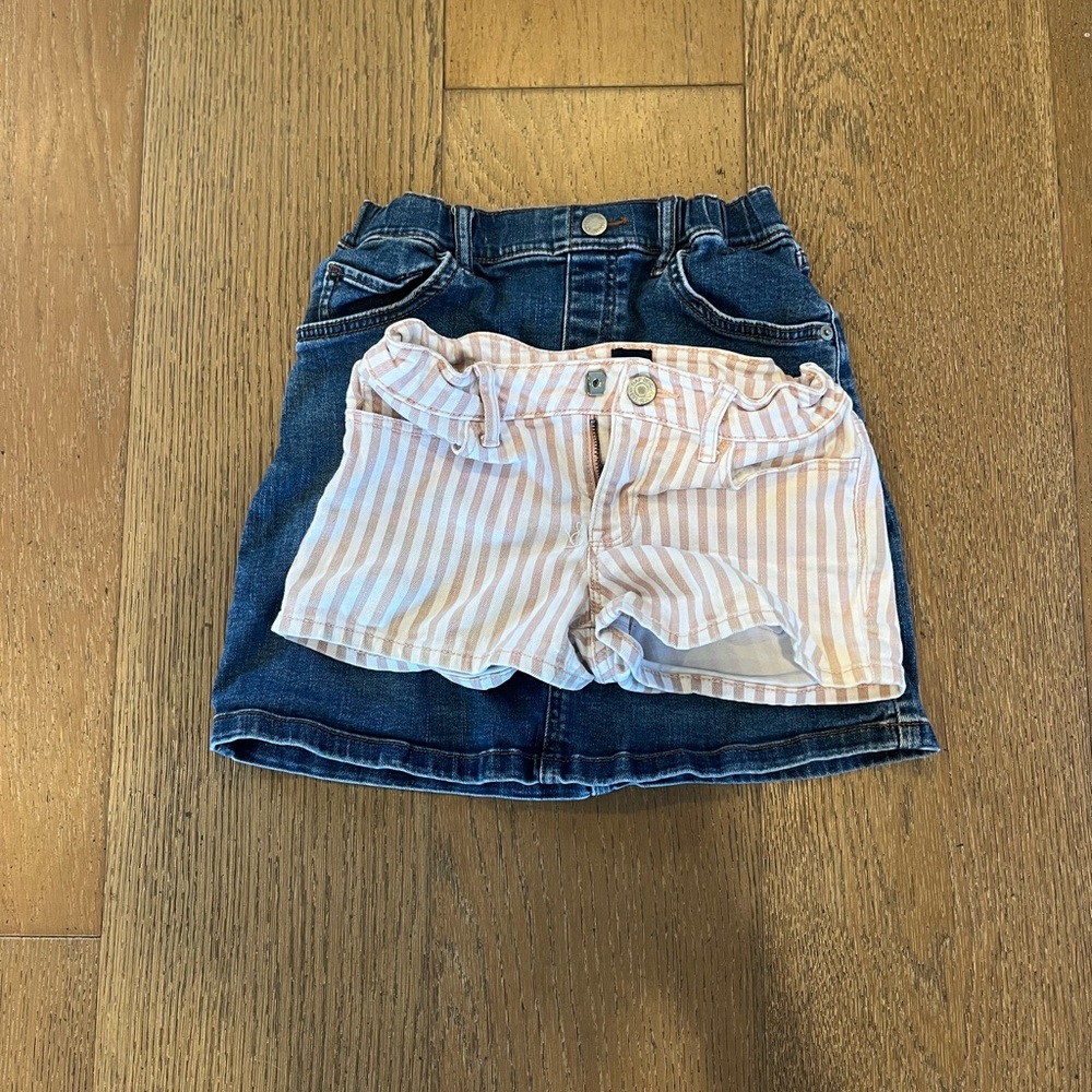 2 Pack of Girls Denim